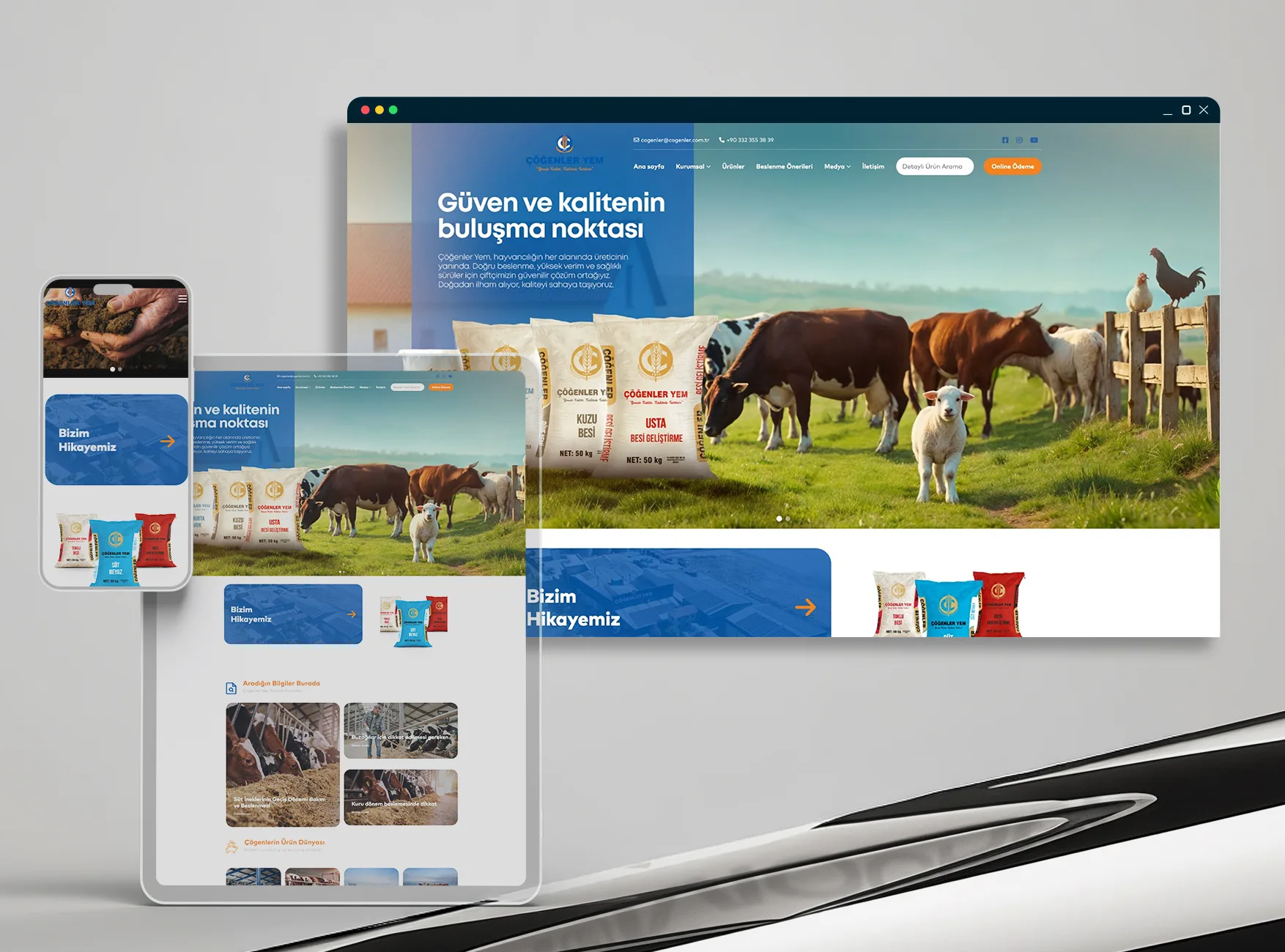 Çöğenler Yem Web Tasarım & Yazılım