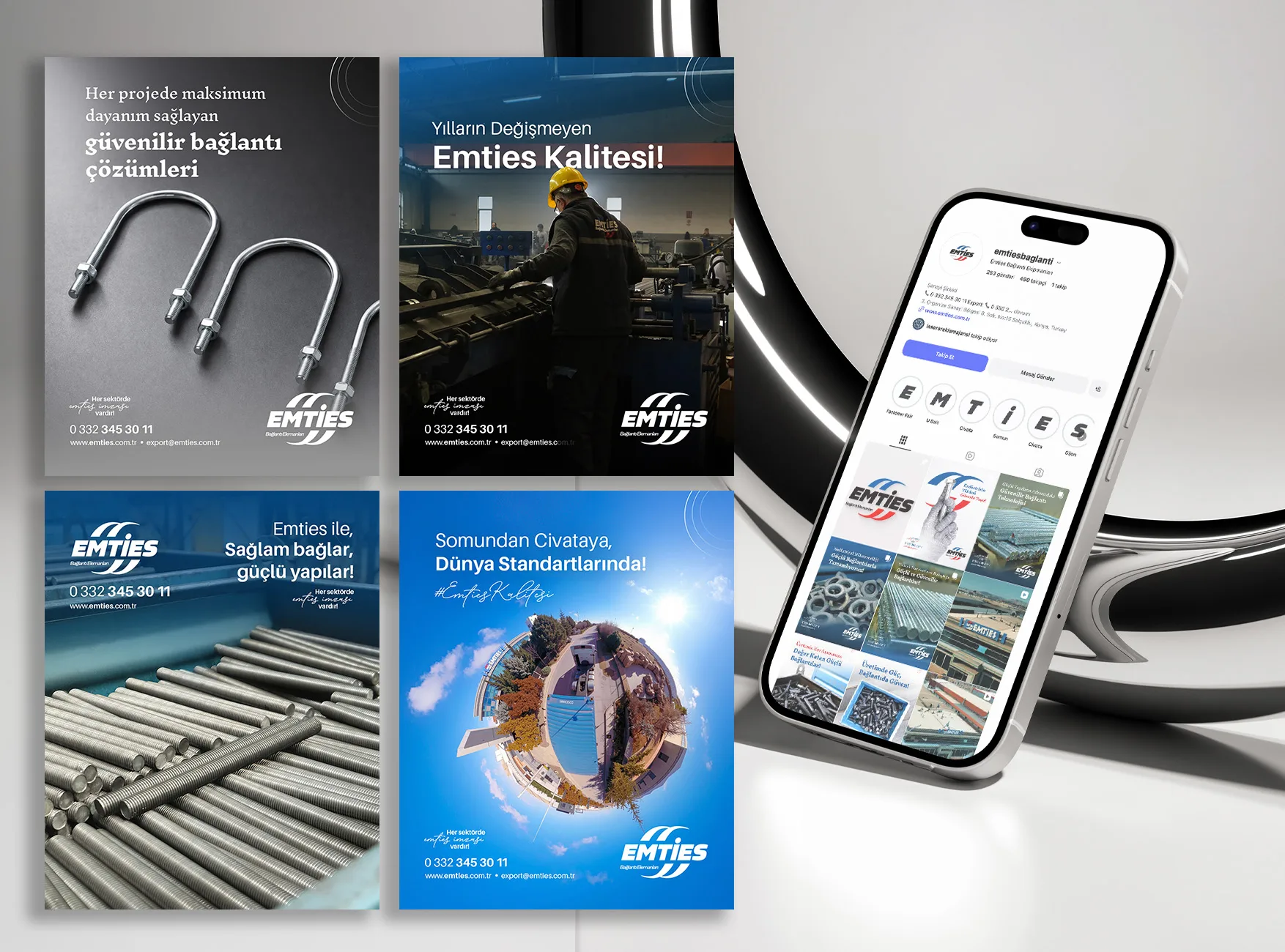 EMTİES Bağlantı Elemanları